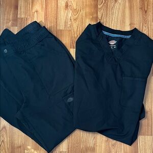 Dickies | Mens| Classic | Black Scrub Set | XL